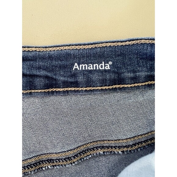 Gloria Vanderbilt All Around Slimming Effect Amanda Shorts Women’s 16W Blue - Picture 6 of 9